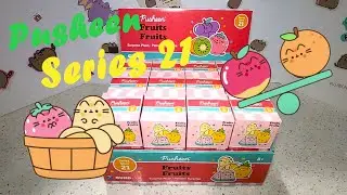 🥝 Pusheen Series 21 Fruits - Full Case Unbox!