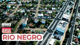 RIO NEGRO | Como EMPEZAR bien en CITIES SKYLINES | EP02 Gameplay Español