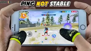 Ping Not Stable ☠️ Solo Vs Squad Gameplay in Mobile ⚡️ Free Fire 🔥 