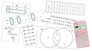 The Factor Method for HCF and LCM