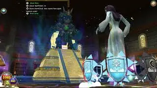 Doing 2M damage on an Ice Wizard in Wizard101 + 