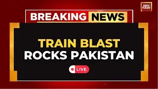 Pakistan News LIVE | Explosion Hits Jaffar Express, Train Derailed Again | Balochistan News | LIVE
