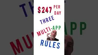 How to MULTI-App $247 Per DAY #shortsfeed #howto #uber #ubereats #doordash, #instacart