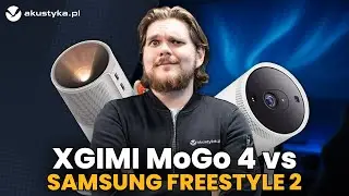 Samsung Freestyle 2 vs Xgimi Mogo 4 - pojedynek najlepszych projektor&oacute;w mobilnych do 3000zł.