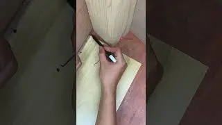 📐DIY How to Cut Vinyl Flooring Around Corners Like a Pro | #HomeRenovation #FlooringHacks