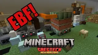 Electric Blast Furnace! Gregtech New Horizons