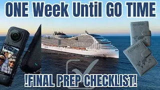 MSC World America Cruise | FINAL Prep & Packing CheckList