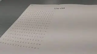 Word search worksheet