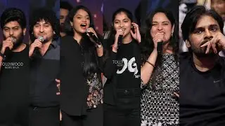 OG Movie Songs Live Performance👌at They Call Him OG Blockbuster Celebrations | Pawan Kalyan | Thaman