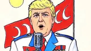 Intergalactic Trump #Comedy #USA #AIAnimation ￼