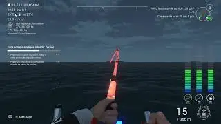 FISHING PLANET MAR NOOMAA KUDA ATHOLHU- CA&Ccedil;A NOTURNA EM AGUA SALGADA- ESPADIM LISTRADO &Uacute;NICO 211K.
