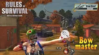 Mastering the Compound Bow in the Bow Duel mode &bull; Giveaway &bull; (Rules of Survival)