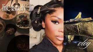 vlog: I got flown out to PARIS to shoot content, girl dinner & modelling for a 1-1 with @cmhairuk!