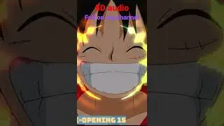 ONE PIECE OP 15 8D AUDIO #shorts #onepiece #op15 #8daudio