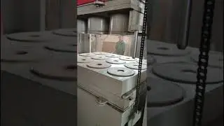 paper roll core plug press machine