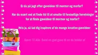 Gaveideer til mormor/morfar