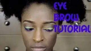 Eye Brow Tutorial l TotalDivaRea