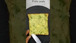 Guacamole Sandwich | Avocado Sandwich Recipe | Healthy Sandwich Recipes | Indian Sandwich Recipe