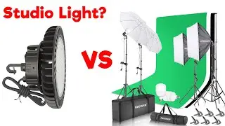 DIY Studio Lighting. Hyperlite YouTube Home Studio Better Than $1k Professional Lights?