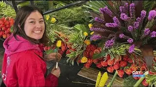 Toledo-area florist describes Rose Bowl experience | Good Day on WTOL 11