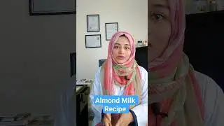 Almond Milk Recipe for Diabetes Type 2 l  Almond milk to Control Blood Sugar l #viral #diabetes