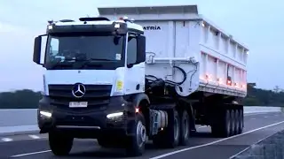 AWESOME TRUCKS AND LONG VEHICLE !!! MERCEDES-BENZ ACTROS TRAILER TRUCK DAF CF HINO 500 ISUZU FUSO