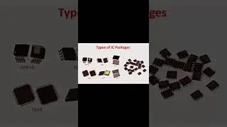 Different types of IC PACKAGES 💡 ||#shorts #youtubeshorts #electrical #electronics