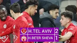 HAPOEL TEL AVIV 2 X 1 HAPOEL BE'ER SHEVA | MELHORES MOMENTOS LIGAT HA'AL RODADA 19