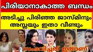 ഇനി ഒരിക്കലും ഒന്നിക്കില്ലെന്നു കരുതിയ സുഹൃത്തുകൾ ഒന്നിച്ചപ്പോൾ🥺#biggboss #jasminejafer#aslamarley