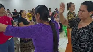 alabanzas en culto de acción de gracias Siloé ciudad Sandino