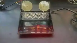 PROLIFIC Traffic Enforcer Red/White Decklight