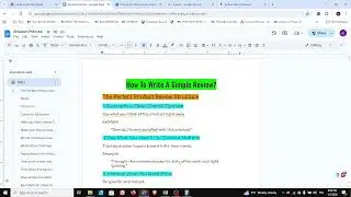 How To Write A Simple Review - Full Guide