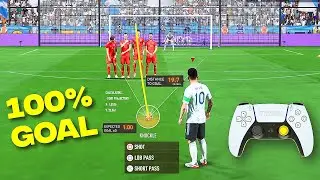 FIFA 23 NEW FREEKICKS | MESSI FREE KICK  #shorts