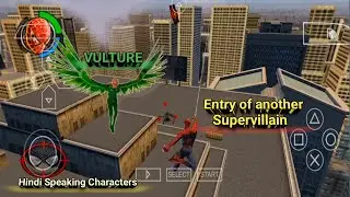 Spiderman Hindi Speaking Characters Gameplay, Vulture's entry into the story