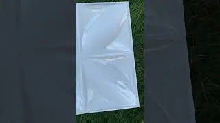 3D Wandpaneele Hochglanz und Matt mit Blume Muster wasser- und sto&szlig;fest