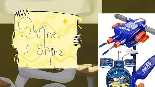 Shrine of Shine - Nerf Scooter playing the Hot Wheels Drums