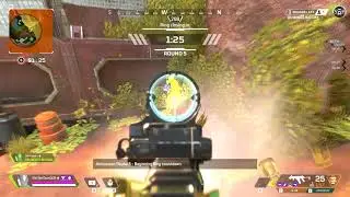 Apex Legends allone vs 2 squads dummy mode endgame