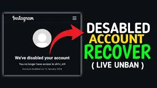 How to recover permanently disabled instagram account | instagram perma unban #insagram #trending 