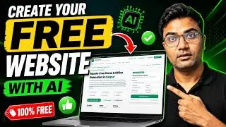 How to Create a FREE Website With AI 2026 | AI Se Free Website Banakar Live Kare Complete Tutorial