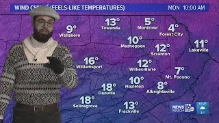 11PM Update WEATHER IMPACT ALERT: Snowy sunsets and frigid cold