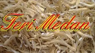 Gudang ikan teri di Medan, kota Belawan..
