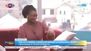Time with Federal Councillor Simonetta Sommaruga (BRS0) | Breakfast Daily