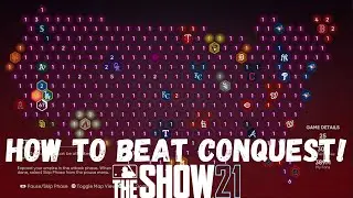 HOW TO BEAT CONQUEST IN MLB THE SHOW 21!