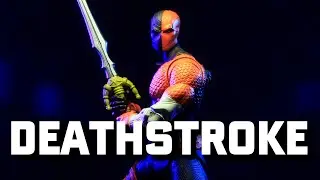 DC Multiverse - Deathstroke - (DC Rebirth) McFarlane Toys Action Figure Review