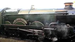 5043 Earl of Mount Edgecumbe departs Hellifield 16/10/10 - 2