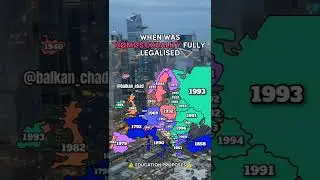 When was homosexuality legalized in your country?
