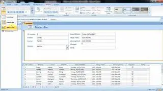 Creating forms using the split form and multiple form options