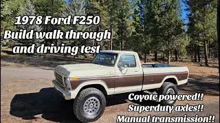 1978 F250 COYOTE V8 / МОСТЫ SUPERDUTY / СБОРКА TR4050!