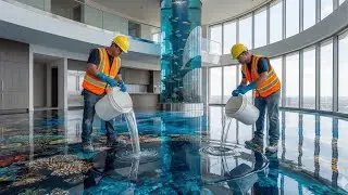 Top 15 Luxurious Epoxy Floors Featuring Premium Resin Pours for Luxury Villas