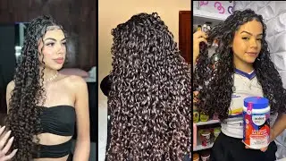 Finalização para cabelos cacheados 👳‍♀️